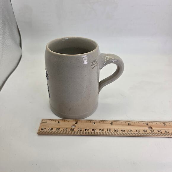 Hofbräuhaus München Beer Mug 0.25L HB Crown Logo Stoneware Germany - Picture 12 of 13